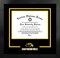 Southern Mississippi 11w x 8.5h Spirit Diploma Manhattan Black Frame with Bonus Campus Images Lithograph (value savings $59)